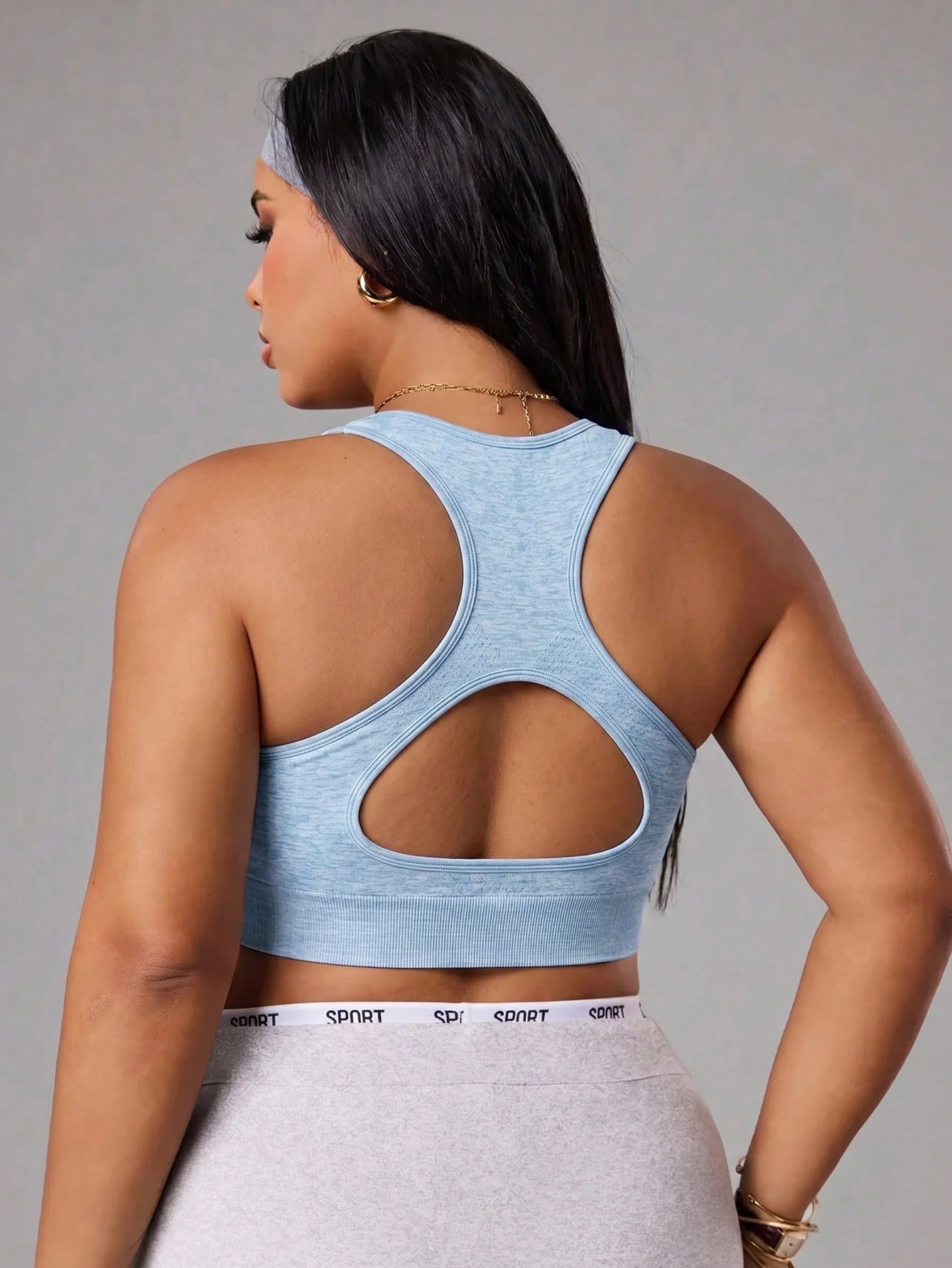 Plus Size Seamless Sports Bra  - огляд і ціна Push Up Bra Padded