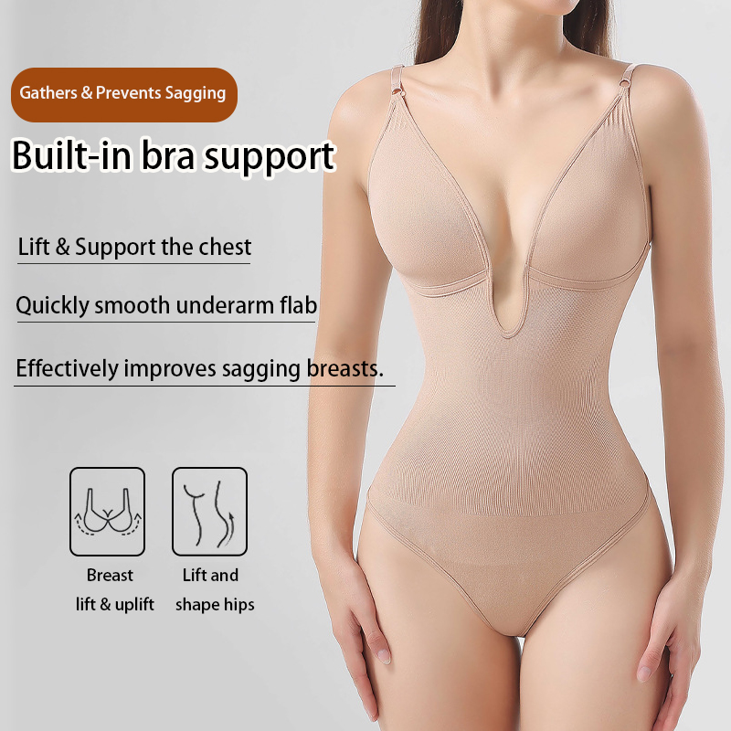 Women's Seamless Shapewear Bac - огляд і ціна Shapewear Bodysuit Firm