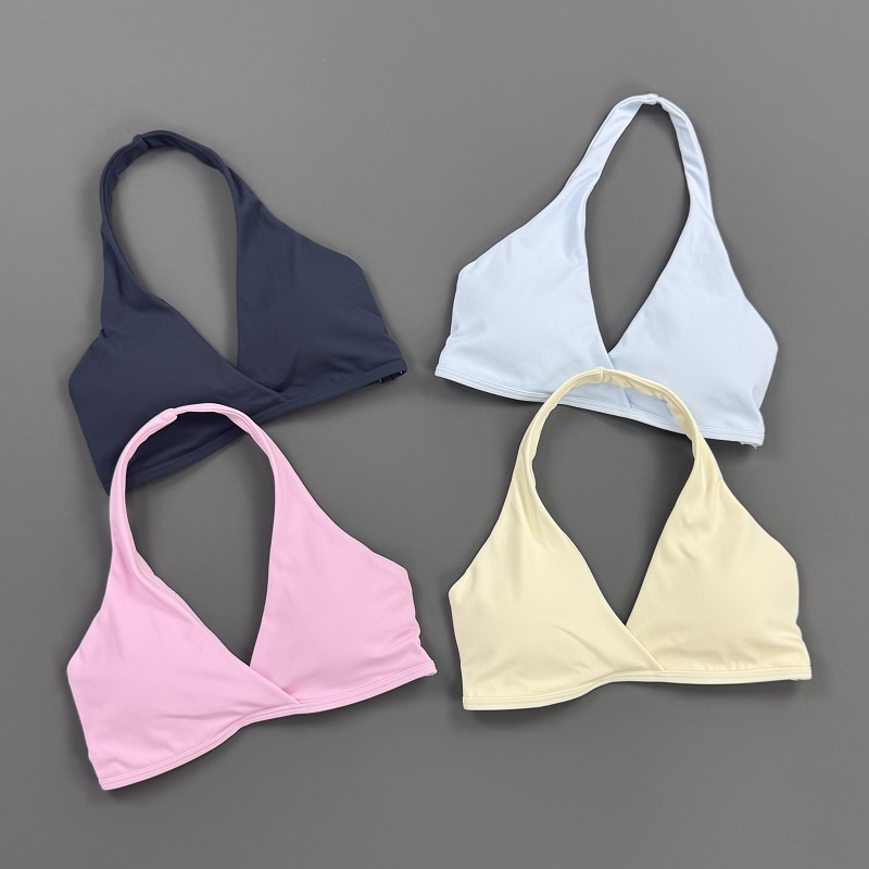 Gym Top Women Halter Neck Spor - огляд і ціна Sports Bra High Impact